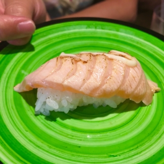 Jenne & Miko recommend! Seared salmon with mayo.